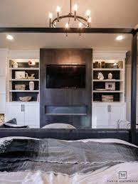 40+ master bedrooms for sweet dreams 43 photos. Black And White Builtins With Black Background Taryn Whiteaker