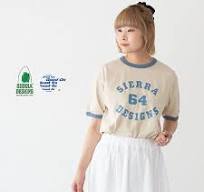 グッドオン×シエラデザインズ 半袖Tシャツ 64 リンガー T 931002 コラボ カレッジプリント メンズ レディース [ネコポス可]