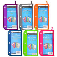 Jot View Pocket Colorful Pencil Pouches Work Organization Pencil Pouch Dollar Store Diy Organization