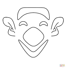 All free download vector graphic image from category all free download vector. Simple Clown Face Coloring Page Free Printable Coloring Pages Face Coloring Pages Free Printable Coloring Pages Printable Coloring Pages
