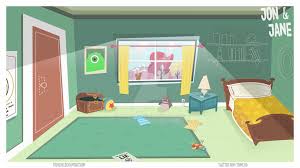 While this feature was previously available within certain versions of windows, you now must use a microsoft app or a third party application to animate your desktop in windows or on a mac. Bedroom Background For Animation By Trine110 On Deviantart