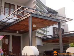 Berikut contoh beberapa material atap kanopi yang bisa dipilih untuk melindungi halaman rumah minimalis anda 20 Desain Kanopi Minimalis Untuk Teras Depan Rumah
