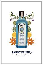 Bombay Sapphire Ad Gin Bottles Bombay Sapphire Gin