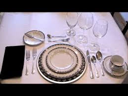 The most elaborate style of food service is called continental or russian style. The Correct Table Setting Ep3 Part3 Youtube