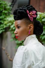 If you've already thought about how to style natural black hair at home, you most likely saw some of the updos — but we are sure that this one will charm you with its simplicity, elegance and style. Wedding Hairstyle Natural Updo Hairstyles For Black Women Afroculture Net