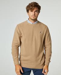 Men S Camel Crew Neck Sweater Men S Fashion El Corte Ingles
