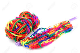 Buy knitting needles at hobbii.com. Bright Multi Colored Colourful Knitting Wool Or Yarn With Knitting Stock Photo Picture And Royalty Free Image Image 72633226