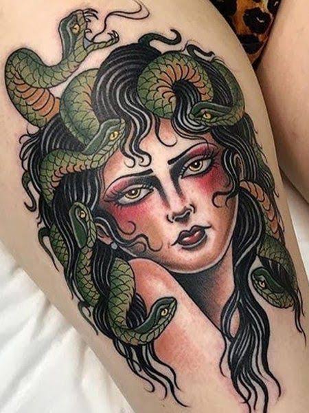 30 Powerful Medusa Tattoo Designs & Meaning Explained