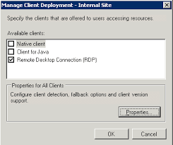 The supported protocols as of version 1.76.20 are 3 4 Enabling Rdp In The Citrix Web Interface Site