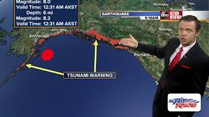 More news for tsunami watch » Magnitude 8 2 Earthquake Strikes Alaska Tsunami Watch Issued For Us West Coast Youtube