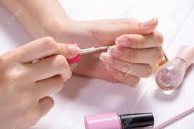 See more ideas about painting, french paintings, art. Manicure A Woman Paints Her Nails The Girl Applies Nail Polish French Nail Care Nail Salon Procedure Spa Home Nail Care Manicure Tools Beauty Nail Art Glamour Lizenzfreie Fotos Bilder Und Stock