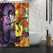 Custom Naruto Anime Shower Curtain Waterproof Fabric Shower Curtain For Bathroom Price 31 95 Free Shipping Fabric Shower Curtains Curtains Panel Curtains