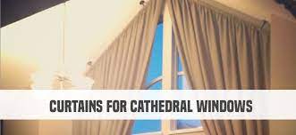 This only would work in a space where the height of the ceiling and the window is quite tall (which it appears to be here). How To Shade Your Enormous Cathedral Windows Zebrablinds