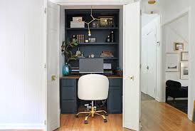 Since our guest room/office is turning into michael's new room, we knew we needed to get creative with contemporary office ideas. How To Turn A Closet Into An Office Nook Home Made By Carmona