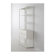 Fjalkinge Shelf Unit With Drawers White 46 1 2x13 3 4x76 Shop Today Ikea Shelving Unit Ikea Finds Ikea