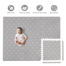 Walmart canada carries a wide variety of playmats and gyms that both you and your baby will love. Baby Play Mat With Fence Extra Large 4ft X 6ft Non Toxic Foam Puzzle Floor Mat For Kids Toddler Walmart Com Walmart Com