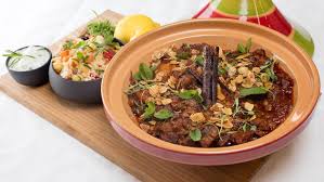 It is the delicacy of moroccan cuisine. Arabic Food Recipes Moroccan Lamb Tagine Vegetable Couscous And Preserved Lemon Yoghurt Dip Recipe