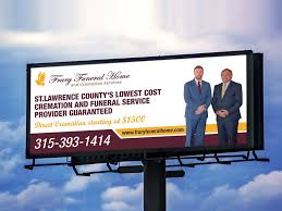 8 X 20 Vinyl Billboard Billboard Billboard Design Cremation Services