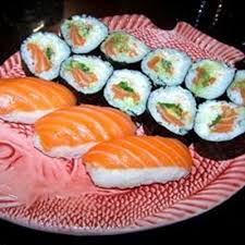 Salmon Sushi Recipe Recette Sushi Cuisine Cuisine Japonaise