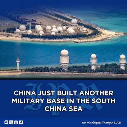 China Just Built Another Military Base in the South China Sea China's militarisation of Antelope Reef is not an isolated land reclamation event it is the latest increment in a methodical, decades-long