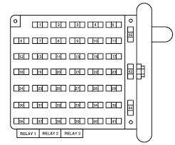 ford f53 2001 fuse box diagram auto genius