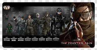 Video game character from the metal gear video game series created by hideo kojima and developed and published by konami. Metal Gear Solid V The Phantom Pain 4 Guns Of Patriots Solid Twin Snakes Mercenary Transparent