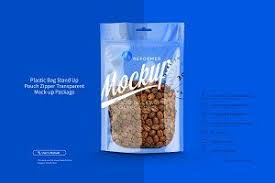 Plastic Bag Transparent Pouchzipper Psd Mockup Free Mockups Psd In 2020 Plastic Bag Plastic Bag Design Plastic Pouch