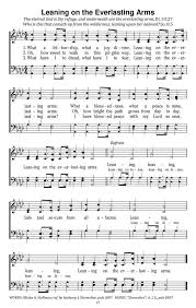 Leaning On The Everlasting Arms Christian Song Lyrics Hymns Lyrics Gospel Song Lyrics