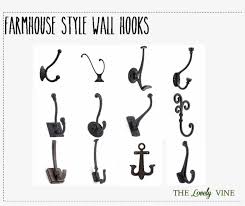 Furniture and decor that tell a story will never go out of style. Check Out These Farmhouse Style Wall Hooks That Will Ambhomedecor 76277 Anchor Shaped Metal Wall Hooks Set Png Image Transparent Png Free Download On Seekpng