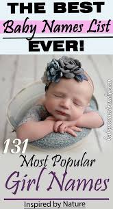 131 Most Popular Baby Girl Names For 2020 Will Be Inspired By Nature Popular Baby Girl Names Classy Baby Girl Names Baby Girl Names
