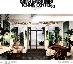 The project is located in the wythe avenue corridor in williamsburg, brooklyn. Ranelid De La Cour Studio Sarah Vande Berg Tennis Center