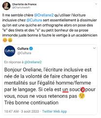 Féminisation des noms métiers ; Cultura Le Community Manager Se Fait Detruire Par Les Internautes