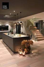 Underground Kitchen Modern Interior Design Apartment Interior Apartment Design