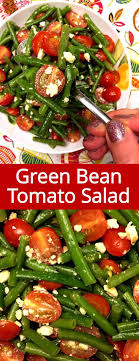 Green Beans Tomato Feta Salad Recipe Recipe Feta Salad Recipe Feta Salad Green Bean Recipes