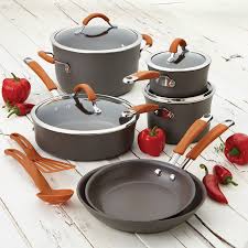 Rachael Ray Cucina Hard Anodized 12 Piece Cookware Set Rachel Ray Cookware Cookware Set Pots And Pans Sets