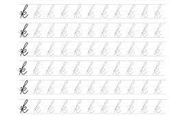 This is a sample sheet of the cursive (script) alphabet that can be given to kids as an example of this form of writing. Cursive Alphabet Practice Free Printable Printable Cursive Writing Worksheets Pdf Cursive Letters A Z Free Printable Worksheets K12reader Print And Use This Cursive Alphabet Worksheet Kumpulan Alamat Grapari Telkomsel Dan Alamat Bank