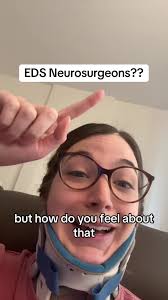 A Lady in A Neck Brace