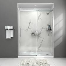 Our innovative utile shower wall panels are stylish, easy to install and will provide you with peace of mind for years to come. Passage 60 X 72 Inch Shower Wall System American Standard