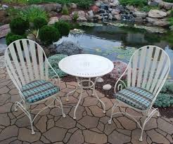 Backyard Creations 3 Piece Island Lake Bistro Collection At Menards Backyard Creations Backyard Outdoor Furniture Sets