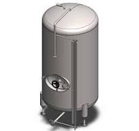 MBTVN-5000C: Tankin matsa lamba na Silindrical don fermentation na biyu na  giya ko cider (maturation, carbonization), a tsaye, wanda ba a rufe shi ba,  ...