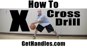 How To X Cross Basketball Drill Move Kyrie Irving Chris Paul Dr Basketball Drills Basketball Workouts Training Basketball Workouts