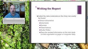 Writing The Case Study Report-Lecture #11 - Youtube