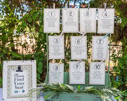 creative wedding seating chart please find your seat