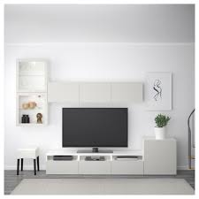 Ikea Besta Tv Storage Combination Glass Doors White Lappviken Light Ikea Living Room Living Room Diy Living Room Tv Wall