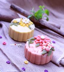morden mooncake ẩm thực trang miệng banh ngọt