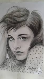 Eyes can talk. .. Oil