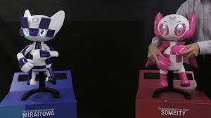 Their names were finally revealed as the pair met fans for the first time during a ceremony in tokyo. Tokyo 2020 Mascot Type Robot Tele Operation Function Youtube