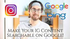 Instagram SEO: How To Make Your Content Searchable on Google ...