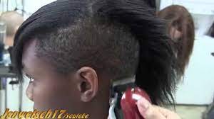 Can you use pictures of black hairstyles to back up you to judge if black is in point of fact your color? Female Hairstyle Haircut Tapered Side 2014 Women S Tapered Hairstyle Youtube