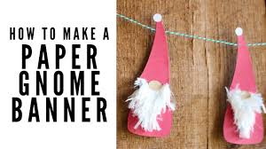 Download How To Make A Christmas Gnome Banner The Country Chic Cottage SVG Cut Files